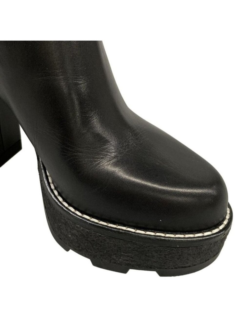 Louis Vuitton Short Boots 36.5 Black Monogram Canvas Leather - Picture 11 of 11